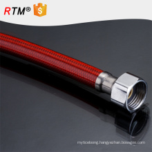 B17 stainless steel braided toilet flexible braided hose